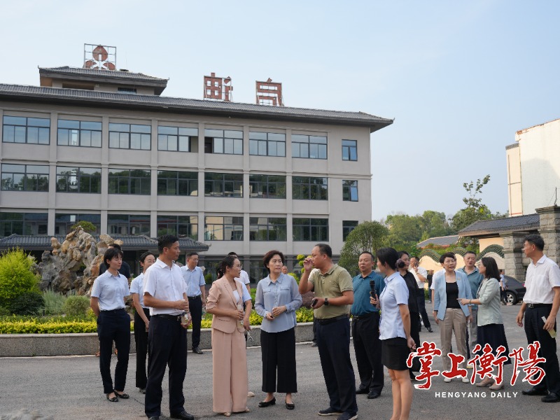 李愛武來衡陽調(diào)研第三屆湖南旅發(fā)大會重點觀摩項目建設(shè)情況