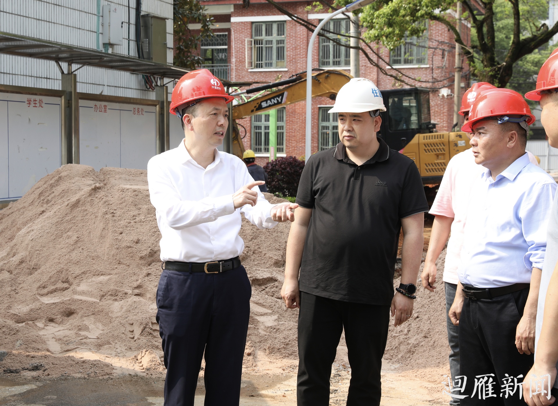 魏春生调研城市内涝治理及防汛备汛工作